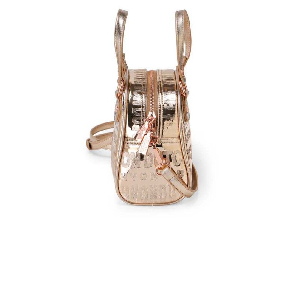 VON DUTCH Rose Gold Reflective Bowling Bag - Picture 4 of 4